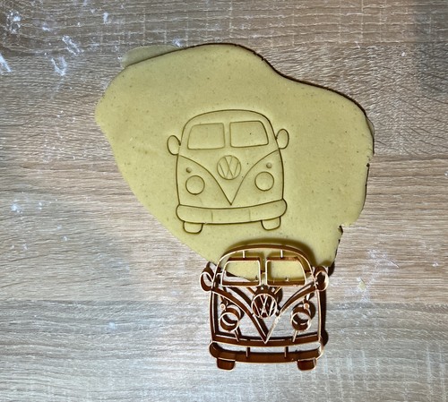 Bulli bus plätzchenform - vw,