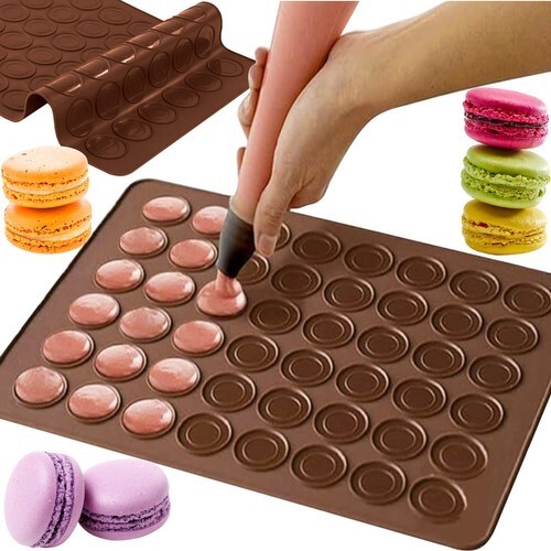 Silikon-Macarons-Backmatte