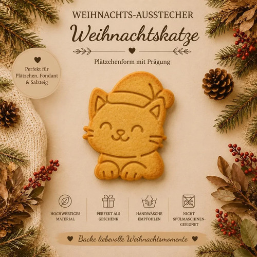 Keksausstecher katzenfreund - keksausstecher,