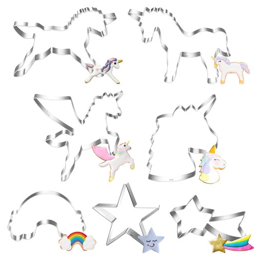 Ausstechformen einhorn stern - einhorn,