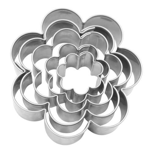 5er set ausstecher blume - 5er,