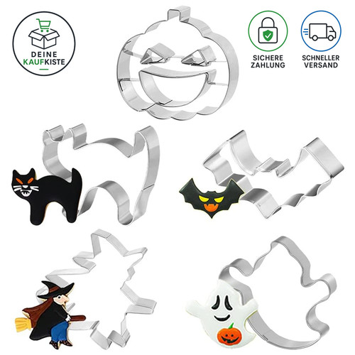 Ausstechformen set halloween - set,