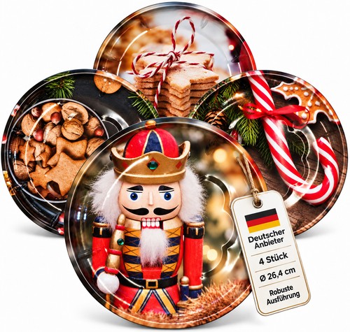 Keksteller weihnachtsteller - 4,