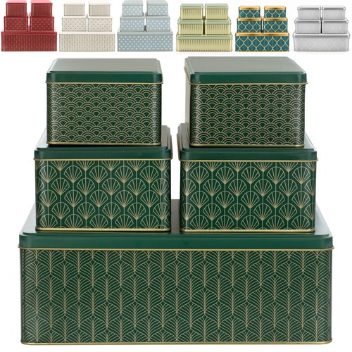 5er set keksdose - set,
