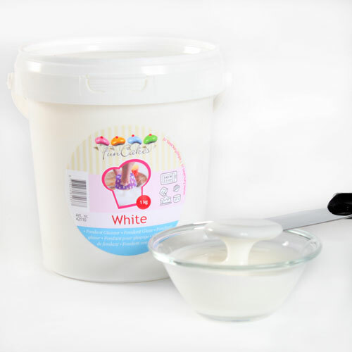 Funcakes fondant glasur weiß - funcakes,