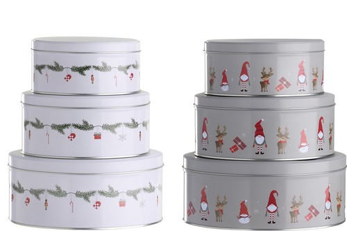 Weihnachten plätzchendosen - 6x,