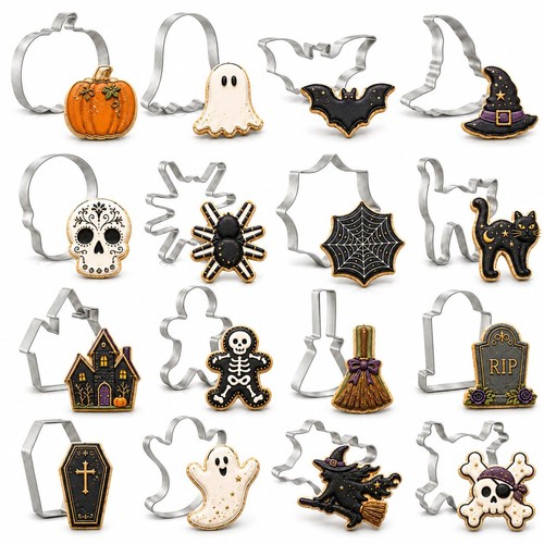 Ausstechformen set halloween - ausstechformen,