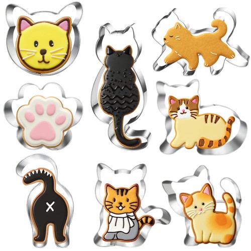 Katzen ausstechformen set - ausstechformen,