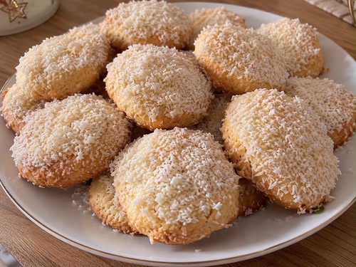 Kokos mandel plätzchen mit - kokos-mandel-plätzchen,