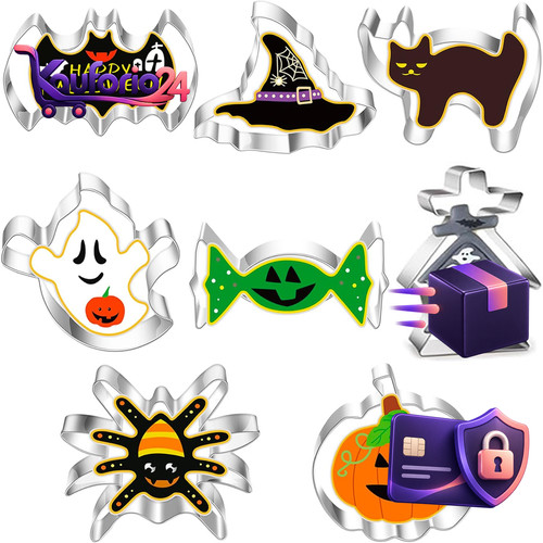 Ausstechformen halloween set - halloween, 8