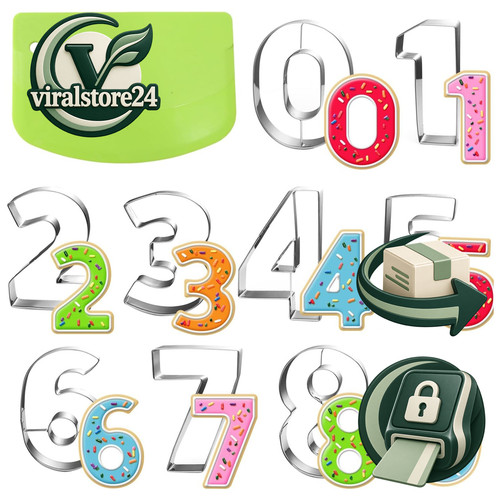 Ausstechformen set groß 3cm - set,