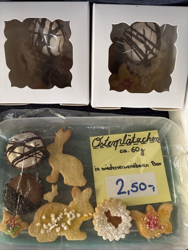 Osterplätzchen selbstgebacken - osterplätzchen,
