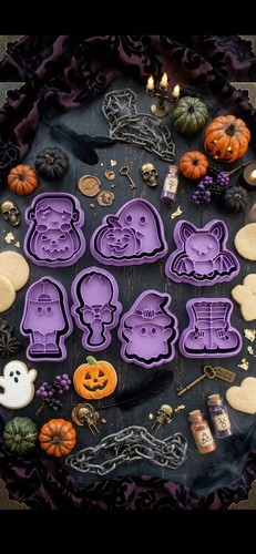 Halloween ausstecher set - halloween,