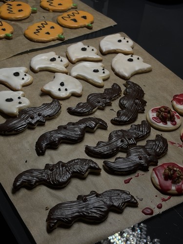 Selbstgemachte halloween kekse - selbstgemachte,
